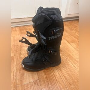 Thor Blitz XP Youth Riding Boots 3 MX Motocross Atv Size Y3 Black